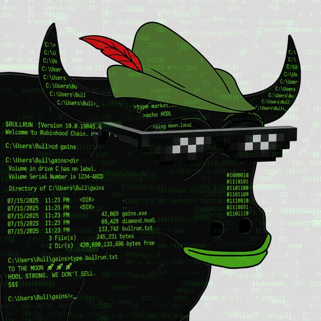 Bull Runners NFT variant